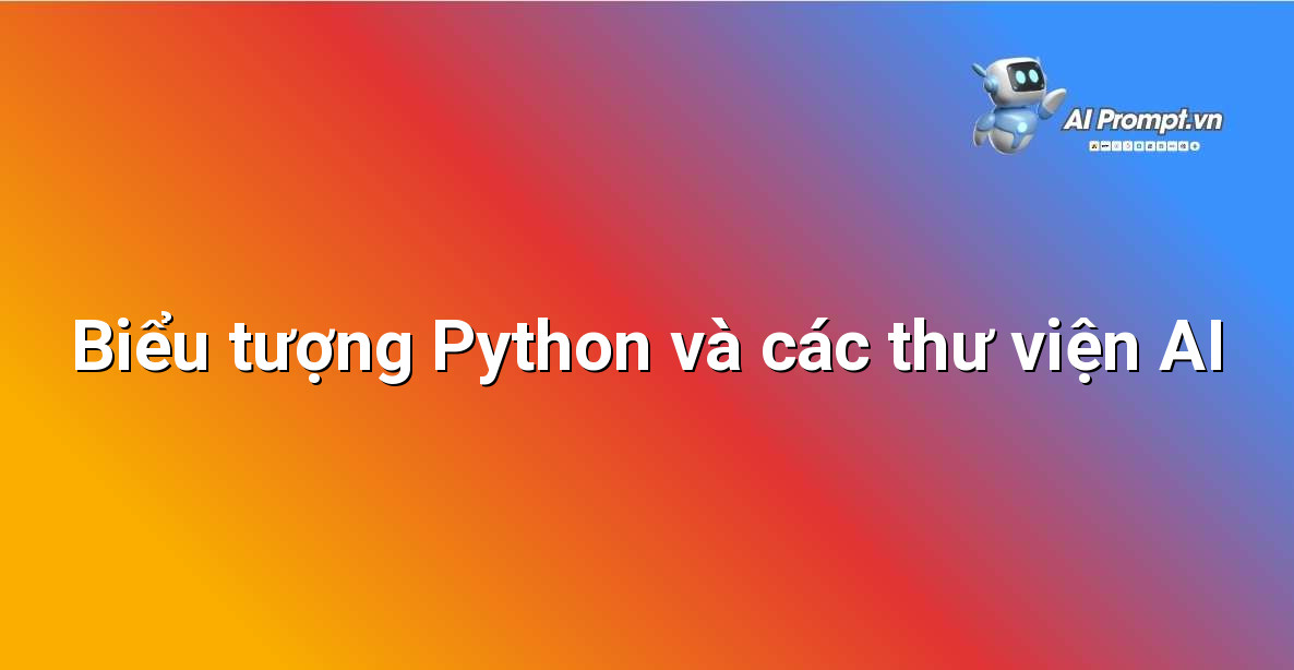 Lập trình AI Dùng Ngôn Ngữ Gì? Hướng Dẫn Chi Tiết Cho Người Mới Bắt Đầu 3 Hình ảnh biểu tượng ngôn ngữ lập trình Python bao quanh bởi các biểu tượng của các thư viện AI phổ biến như TensorFlow, PyTorch, Scikit-learn