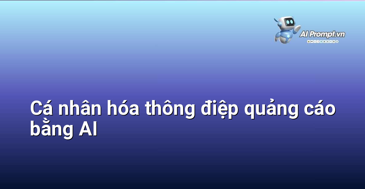 Minh họa các phân khúc khách hàng khác nhau được AI nhắm mục tiêu với thông điệp quảng cáo riêng biệt