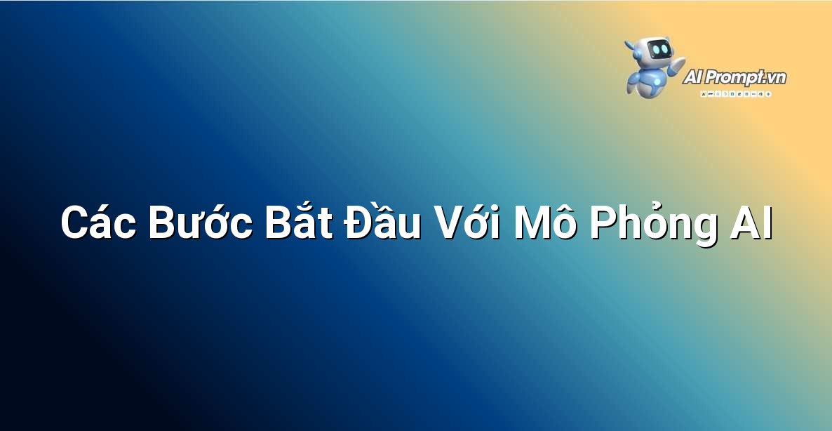 Biểu đồ hoặc hình ảnh minh họa các bước cơ bản để một tổ chức hoặc cá nhân có thể bắt đầu sử dụng dịch vụ mô phỏng thí nghiệm AI.