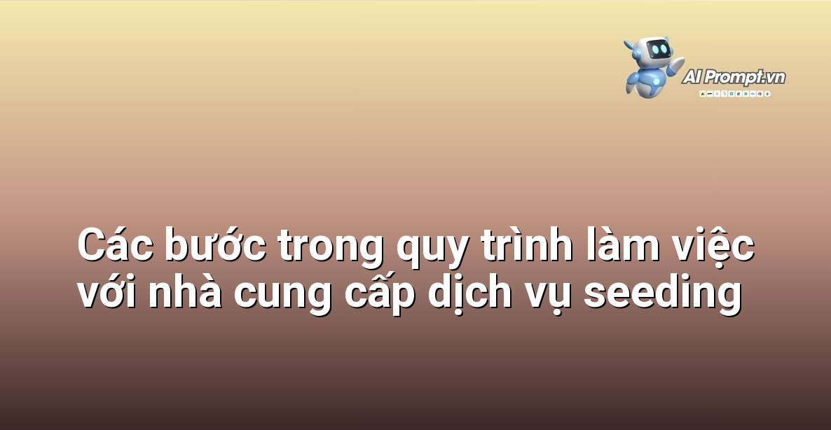 Sơ đồ quy trình làm việc gồm các bước: Khảo sát, Lập kế hoạch, Thực thi, Báo cáo, Tối ưu hóa