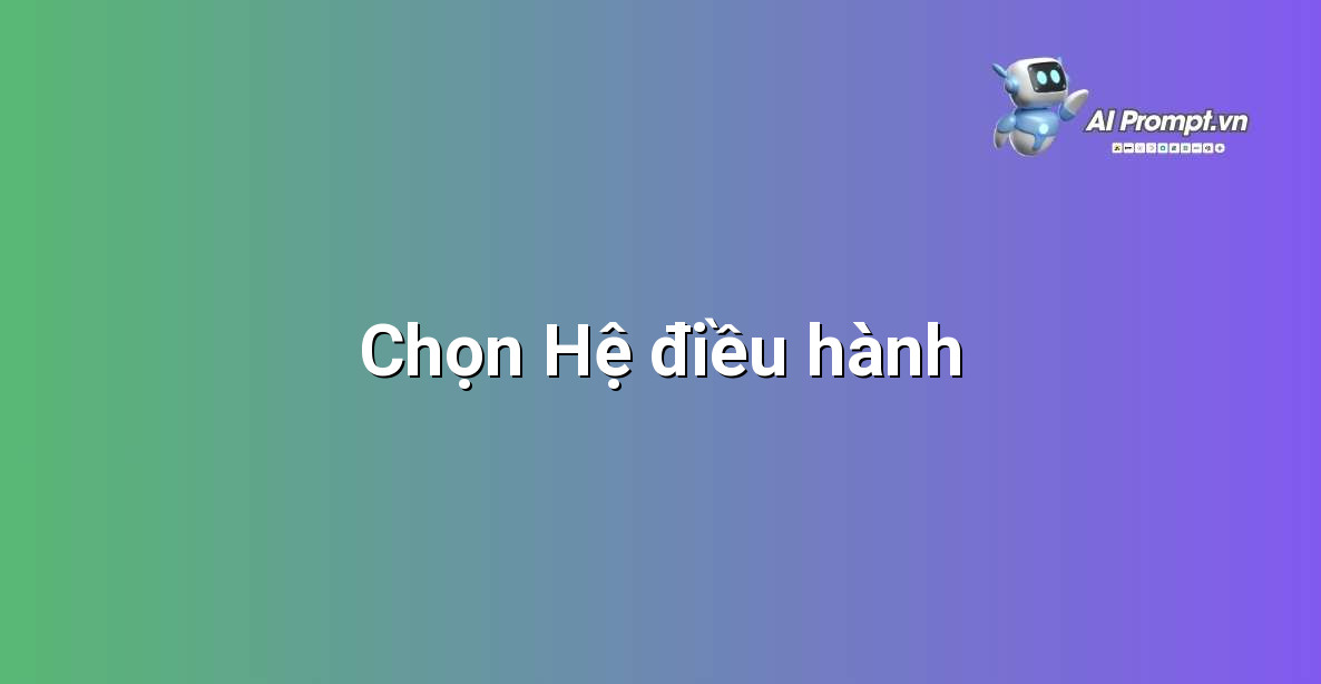 Giao diện chọn hệ điều hành trên trang tải driver