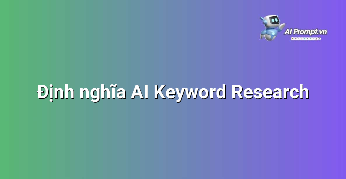 AI Keyword Research là gì? Hướng dẫn toàn diện cho người mới bắt đầu 2 Biểu đồ minh họa khái niệm AI Keyword Research với các thành phần chính như phân tích dữ liệu, học máy, đề xuất từ khóa