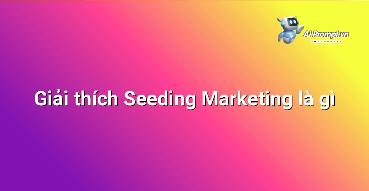 Hình ảnh minh họa khái niệm seeding marketing với các biểu tượng lan tỏa thông tin