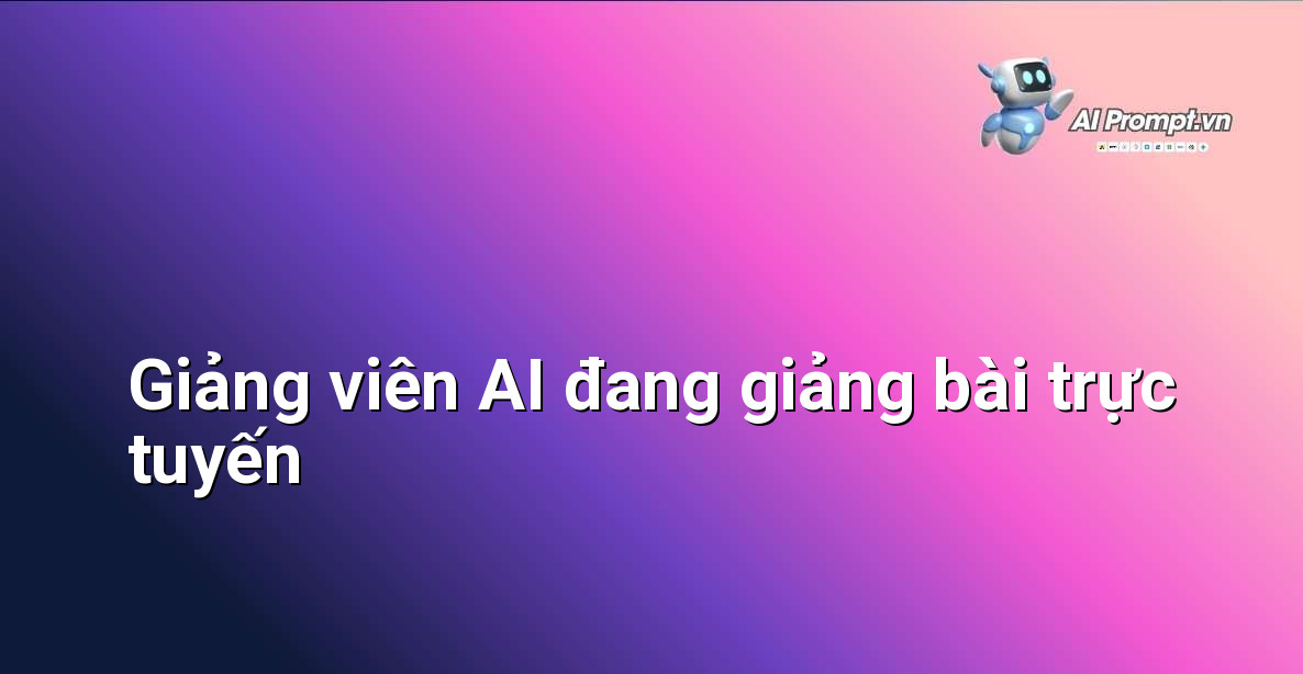 Học AI Có Kiếm Tiền Được Không? Lộ Trình Chi Tiết Cho Người Mới Bắt Đầu 5 Một giảng viên đang đứng trước màn hình máy tính lớn, giảng bài qua video call cho học viên
