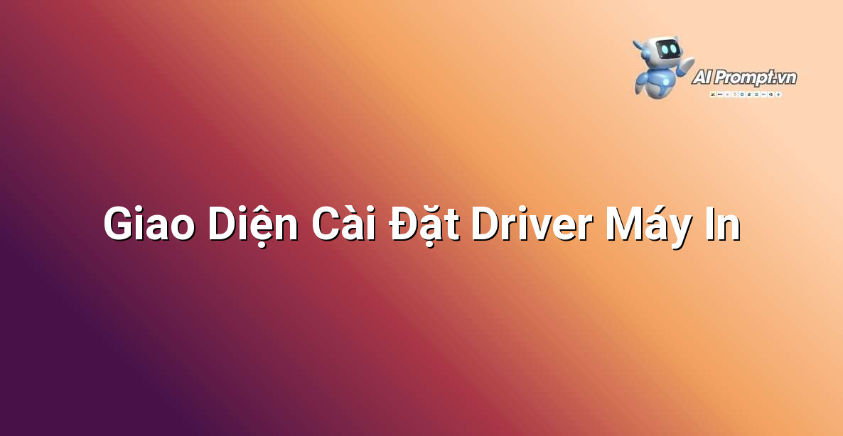 Minh họa các bước trong quá trình cài đặt driver trên màn hình máy tính