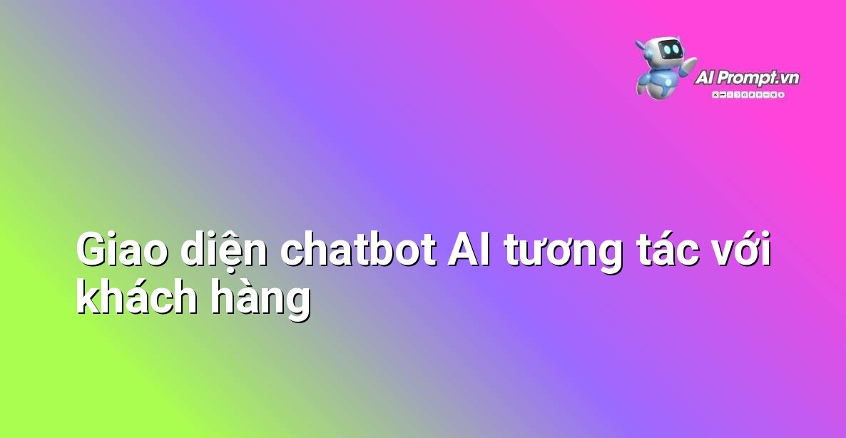 Dịch Vụ AI Chuyên Nghiệp: Đột Phá Tương Lai Cho Doanh Nghiệp Của Bạn 5 Một màn hình hiển thị cuộc trò chuyện mượt mà giữa khách hàng và chatbot AI, có thể bao gồm các biểu tượng cảm xúc hoặc hình ảnh sản phẩm được gợi ý.