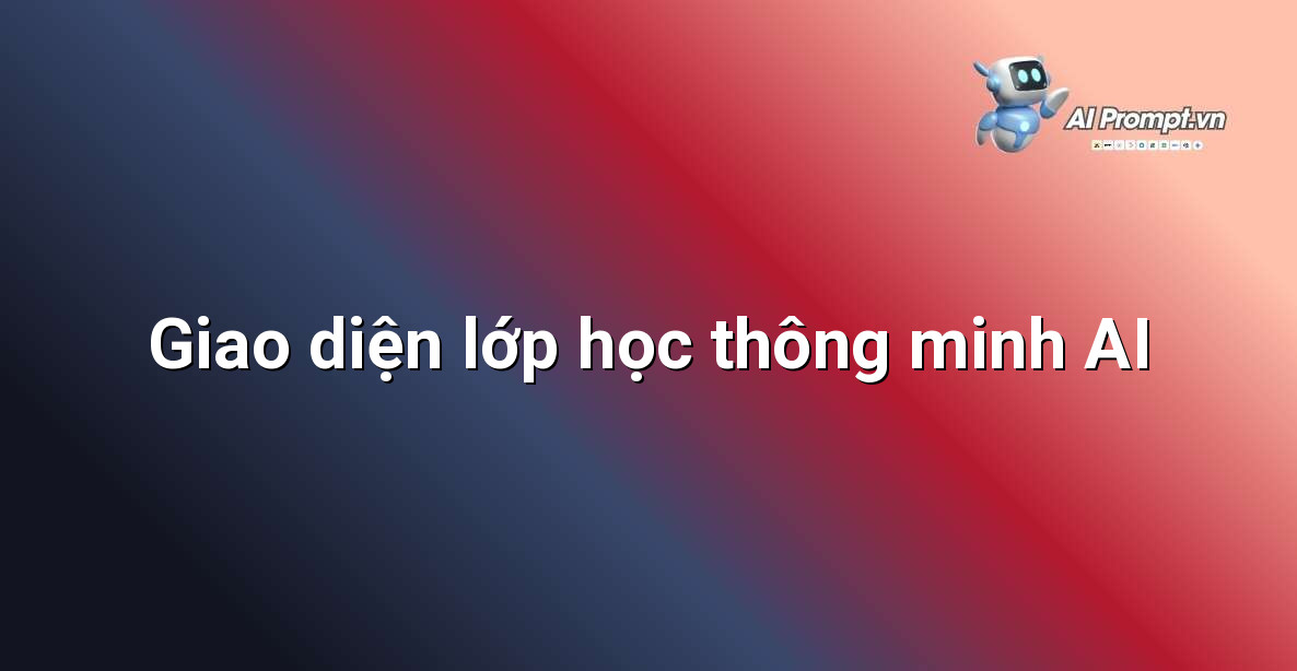 Giao diện hiện đại của lớp học thông minh với biểu đồ và dữ liệu học tập