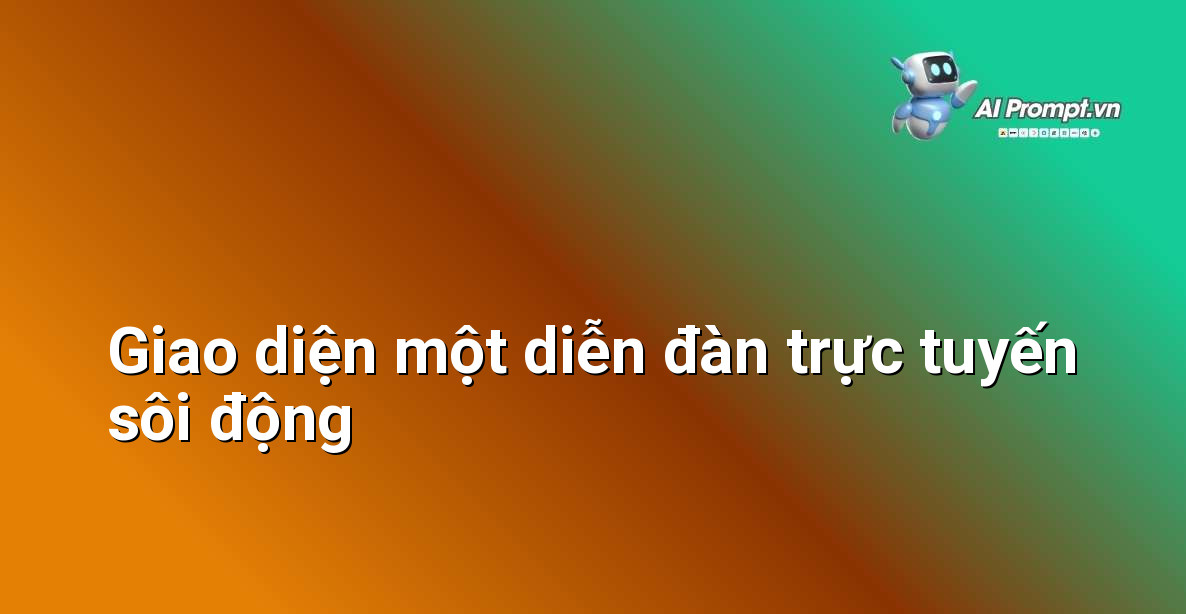 Hình ảnh chụp màn hình giao diện một diễn đàn trực tuyến có nhiều chủ đề thảo luận