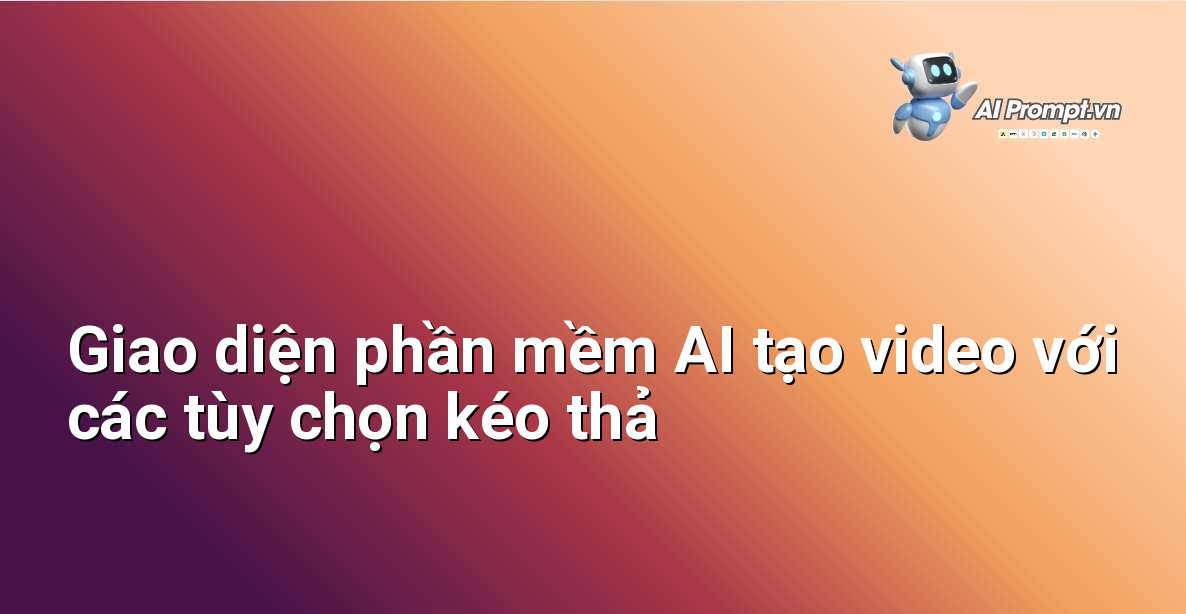 AI Nào Tạo Video Tốt Nhất Cho Người Mới Bắt Đầu? Khám Phá Công Cụ Đột Phá Năm 2024 3 Màn hình giao diện người dùng của một công cụ AI tạo video, hiển thị các thanh công cụ, thư viện tài nguyên và khu vực xem trước video