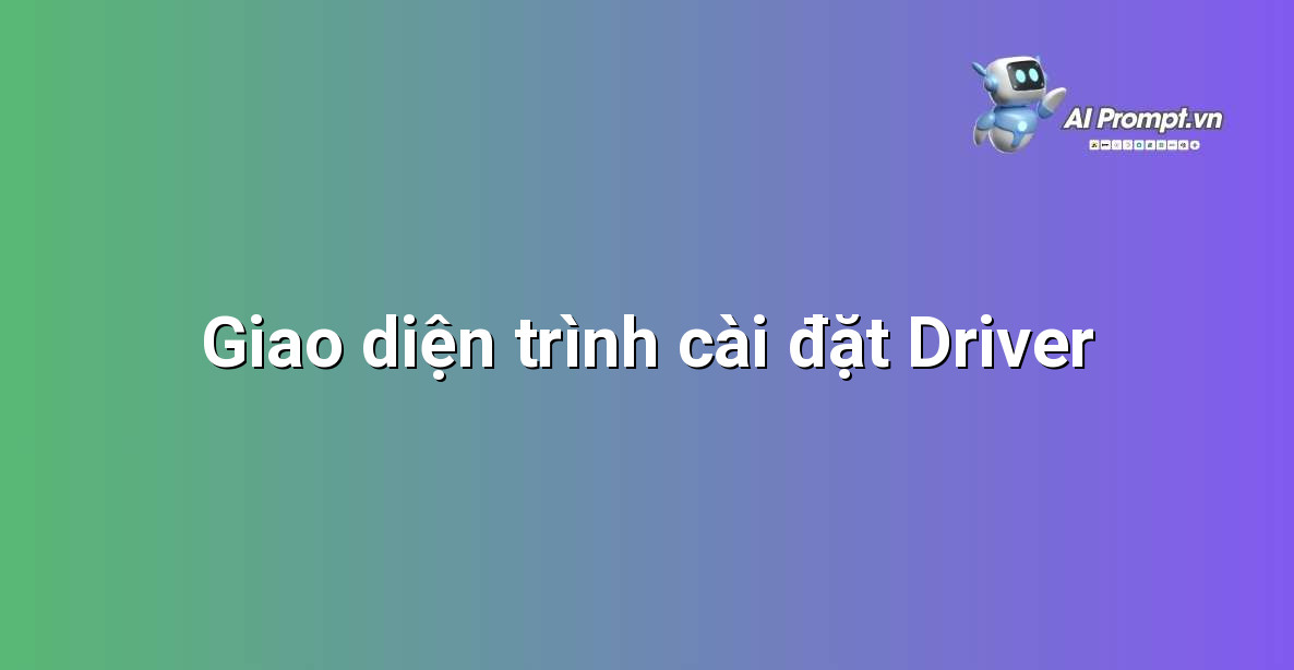 Giao diện màn hình cài đặt driver máy in HP