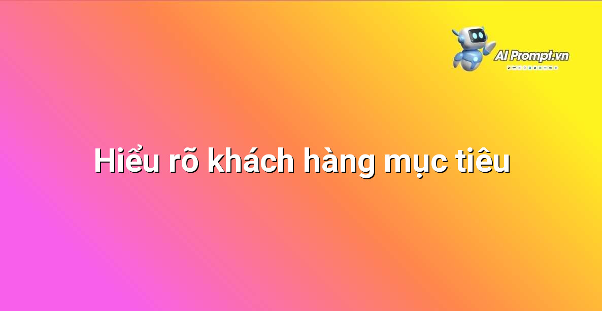 Hình ảnh phác thảo chân dung khách hàng mục tiêu với sở thích và hành vi trực tuyến