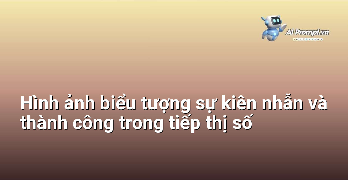 Một hình minh họa người đang kiên trì thực hiện các bước trên biểu đồ tăng trưởng, tượng trưng cho sự kiên nhẫn trong chiến lược tiếp thị