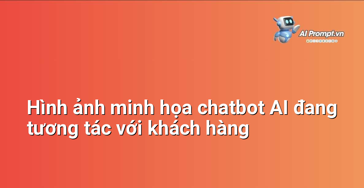 Giao diện chatbot AI trên fanpage đang trả lời tin nhắn của khách hàng một cách nhanh chóng và hiệu quả