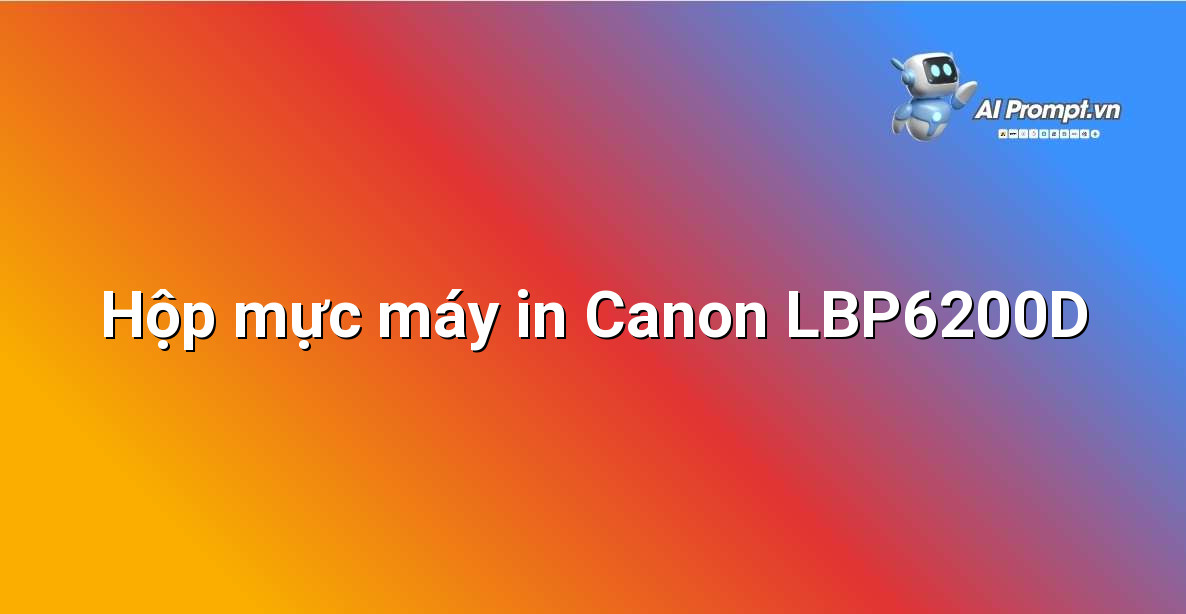 Hình ảnh hộp mực máy in Canon LBP6200D