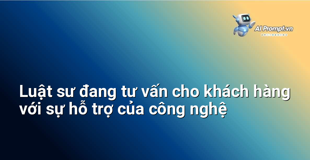 Dịch Vụ Pháp Lý AI: Hướng Dẫn Chi Tiết Cho Người Mới Bắt Đầu 4 Hình ảnh một luật sư đang giao tiếp với khách hàng trong một văn phòng hiện đại, có thể có các màn hình hiển thị dữ liệu hoặc giao diện công nghệ liên quan.
