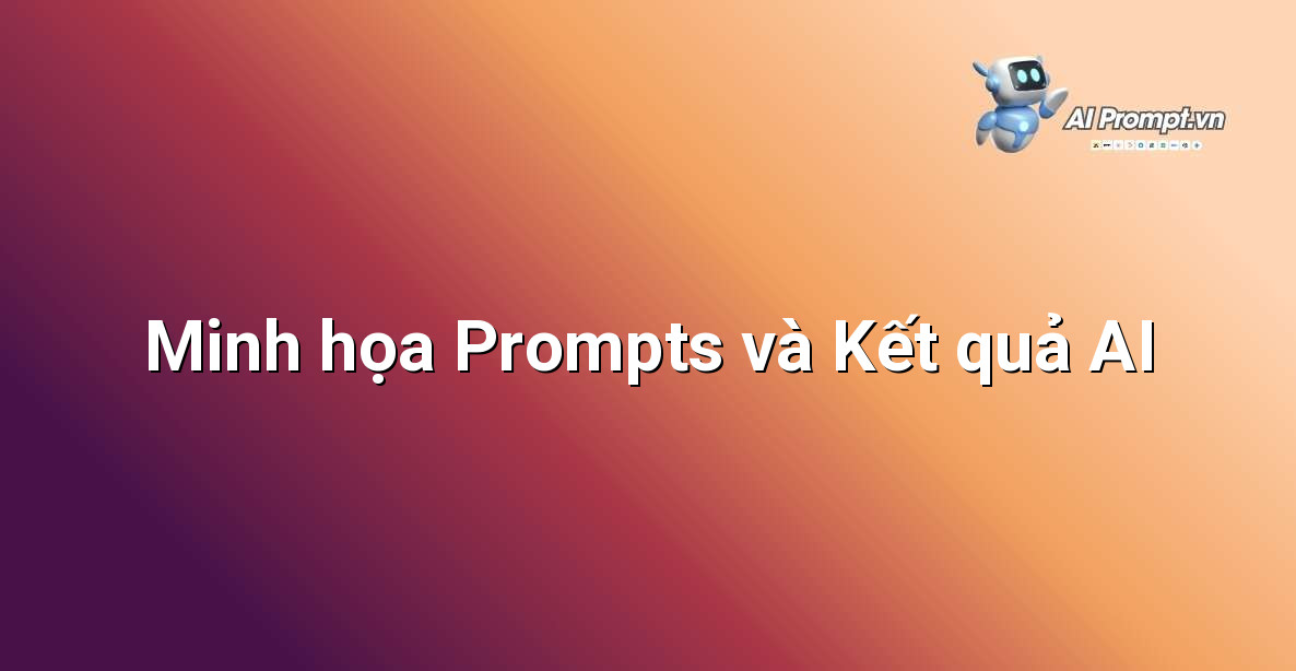 Sơ đồ minh họa cách Prompt Engineering ảnh hưởng đến kết quả đầu ra của AI