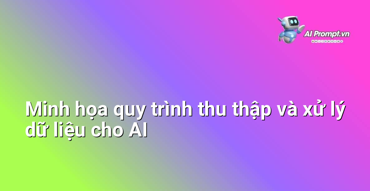 AI Intelligent Business là gì? Hướng dẫn toàn diện cho người mới bắt đầu 3 Biểu đồ luồng quy trình thu thập, làm sạch, lưu trữ và xử lý dữ liệu cho hệ thống AI