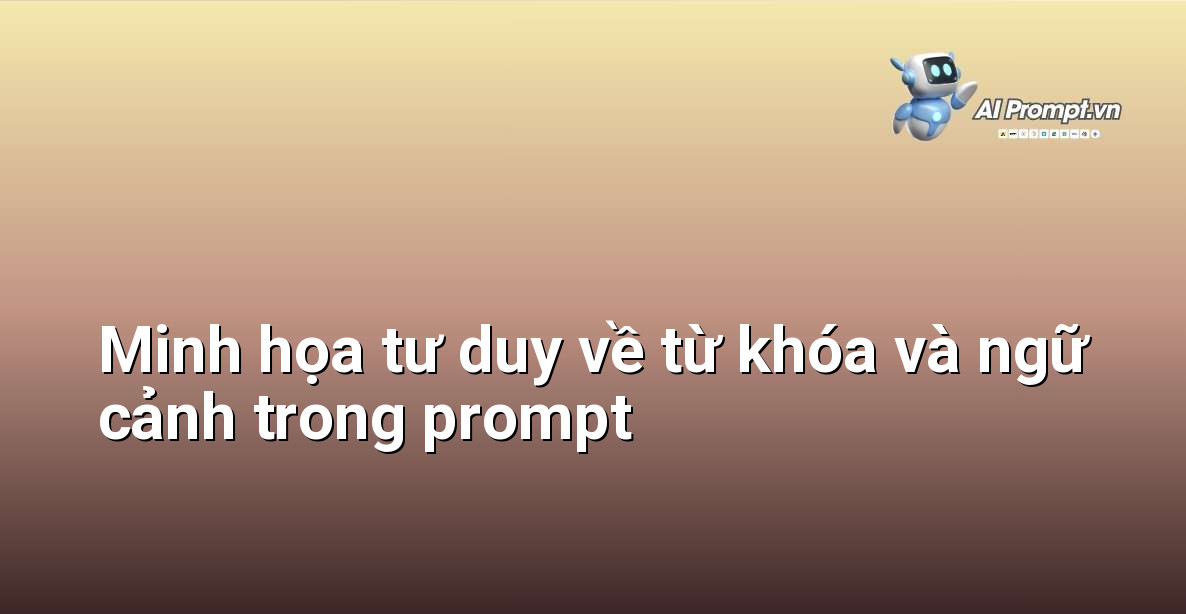 Dịch Vụ Nâng Cấp Prompt: Hướng Dẫn Chi Tiết Giúp AI Hiểu Bạn Như Chuyên Gia 3 Biểu đồ hình ảnh thể hiện rõ cách các từ khóa được bao quanh bởi ngữ cảnh, tạo thành một yêu cầu rõ ràng cho AI.