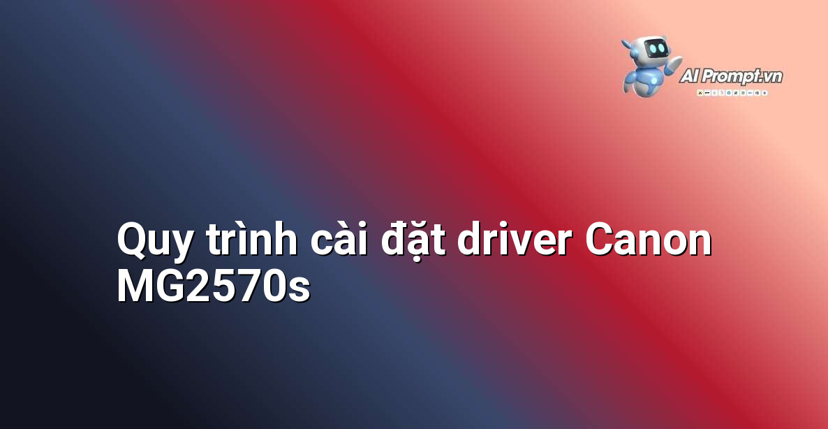 Hình ảnh minh họa các bước cài đặt driver trên máy tính