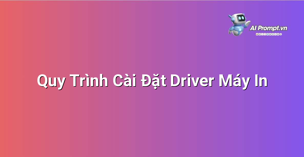 Hình ảnh các bước cài đặt driver, từ chạy tệp cài đặt đến hoàn tất