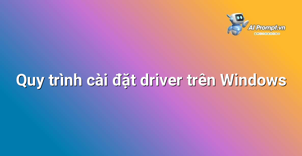 Hình ảnh các bước trong trình cài đặt driver máy in Canon trên Windows