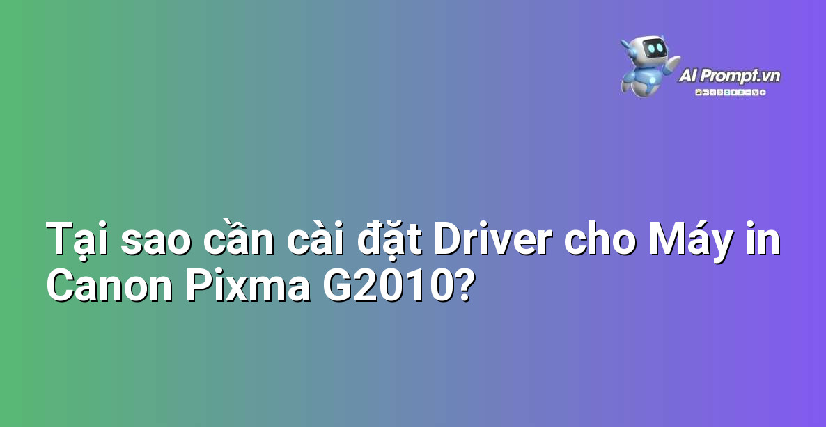 Minh họa kết nối máy tính và máy in, nhấn mạnh tầm quan trọng của driver.