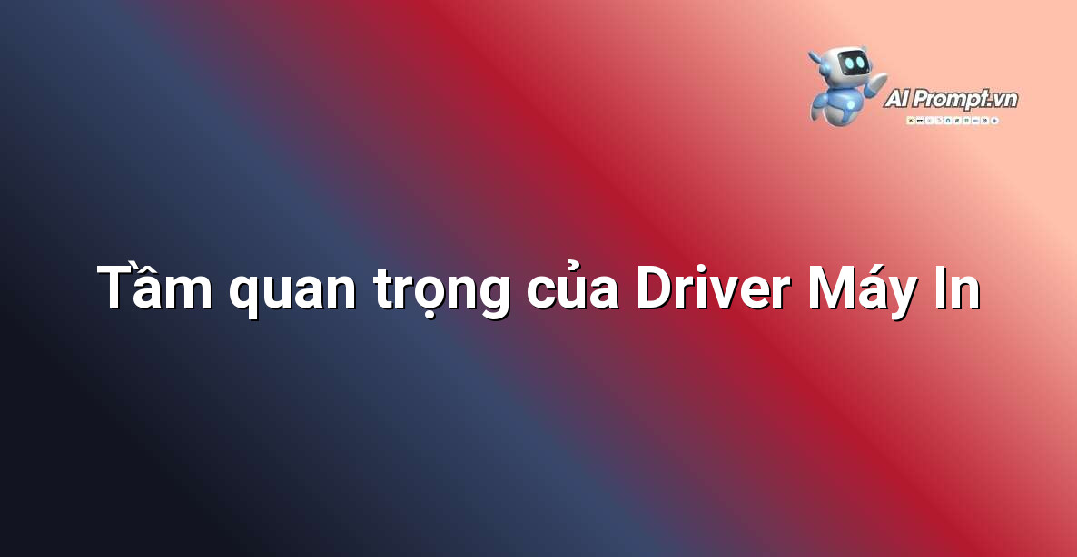 Minh họa một người đang kết nối máy in với máy tính qua dây cáp, thể hiện sự kết nối giữa phần cứng và phần mềm