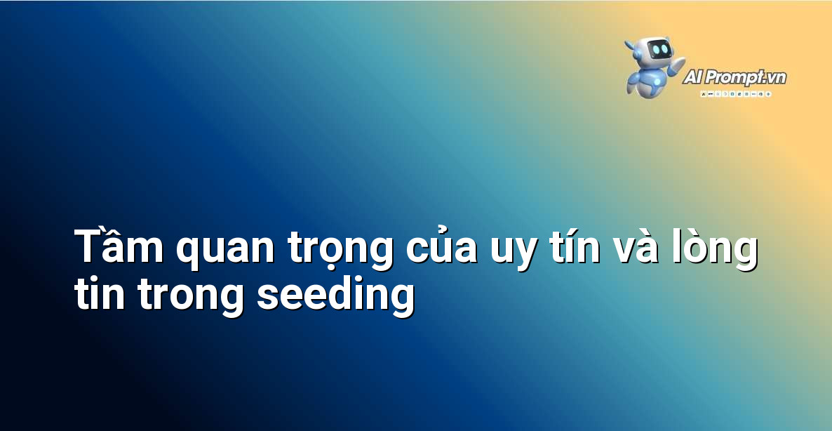Hình ảnh tượng trưng cho sự tin tưởng, uy tín của thương hiệu trên mạng xã hội