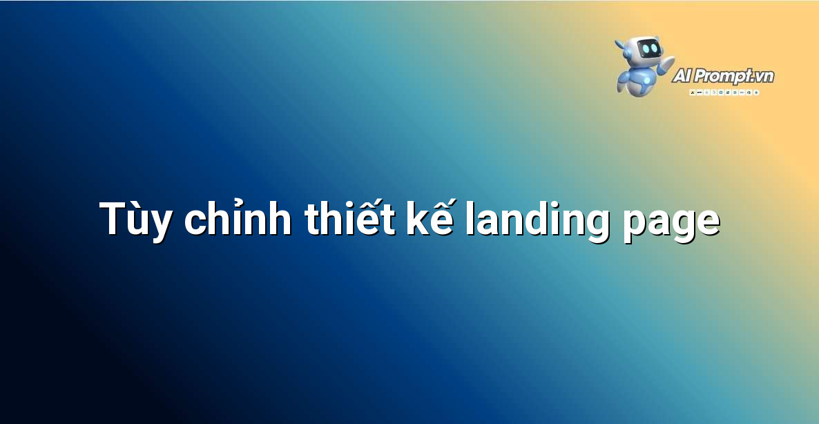 Cách Tạo Landing Page Bằng AI: Hướng Dẫn Chi Tiết Cho Người Mới Bắt Đầu 5 Ảnh chụp màn hình giao diện chỉnh sửa landing page bằng AI với các thanh công cụ và tùy chọn