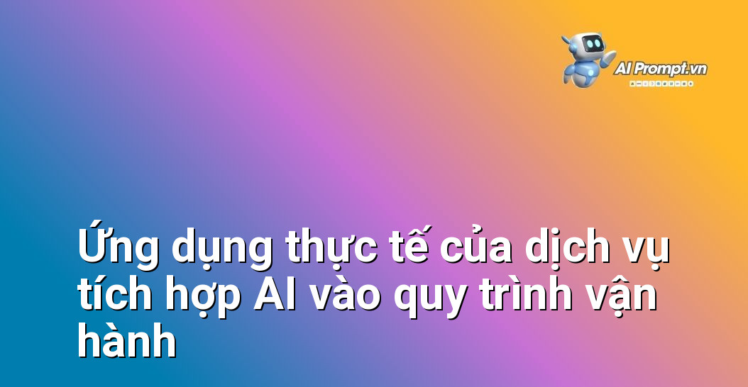 Tích Hợp AI Vào Quy Trình Vận Hành: Hướng Dẫn Toàn Diện Cho Người Mới Bắt Đầu 5 Hình ảnh các ứng dụng đa dạng của AI trong doanh nghiệp: giao diện chatbot, hệ thống dashboard phân tích, robot trong nhà máy, giao diện quản lý kho.